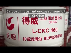 Sinopec Dewei L-CKC lubrifiant pour engrenages industriels fermés pétrole de la Grande Muraille en Chine