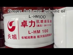 Sinopec L-HM anti-usure huile hydraulique grand lubrifiant pour murs dans l'industrie