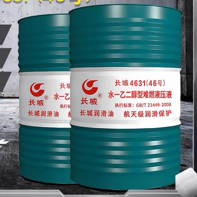 Bon prix Fluide hydraulique résistant aux flammes à l'eau-glycol de 200 litres 4631 Lubrifiant Sinopec en ligne