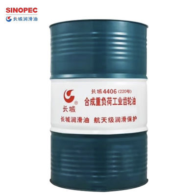 Bon prix Sinopec 200L 4406 Lubrifiant synthétique pour engrenages industriels lourds de Chine en ligne