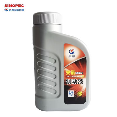 Bon prix Sinopec DOT4 Fluide de freinage synthétique dans les systèmes hydrauliques de freinage des véhicules à moteur en ligne