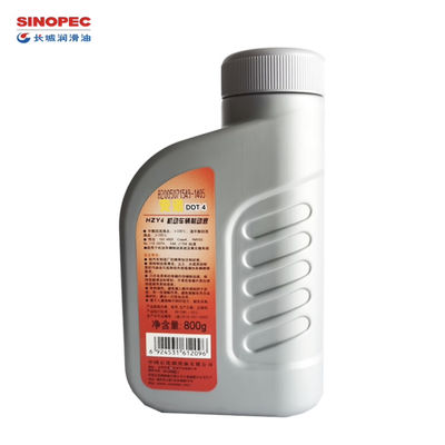 Bon prix DOT4 Fluide de freinage synthétique 800G Lubrifiants synthétiques Sinopec en ligne